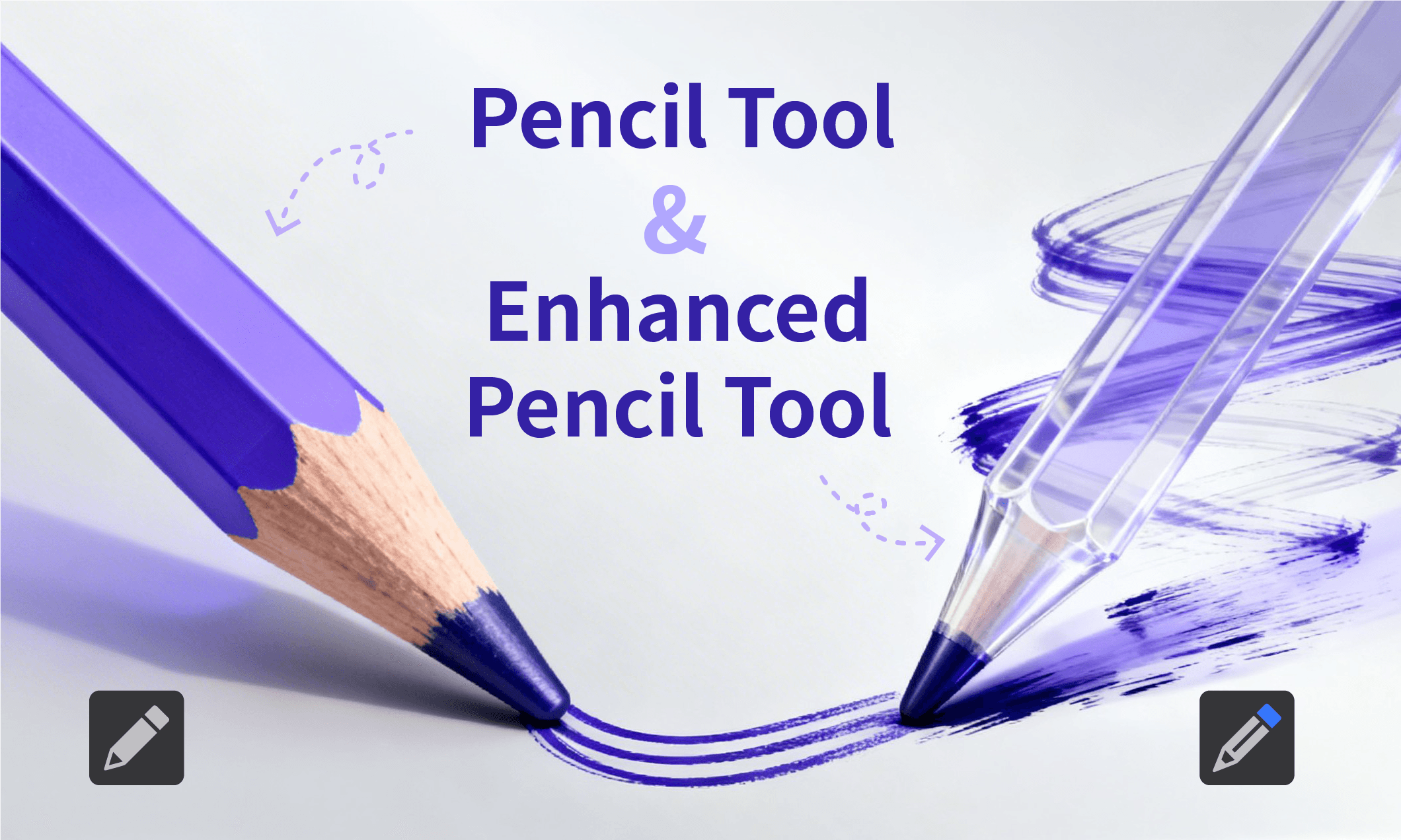 Pressure Inheritance: Native Pencil Tool vs. Enhanced Pencil Tool in Illustrator